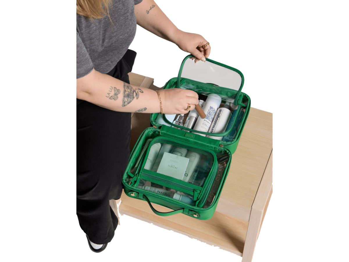 Calpak Large Clear Cosmetics Case - Cosmetic Bags - SwagWear
