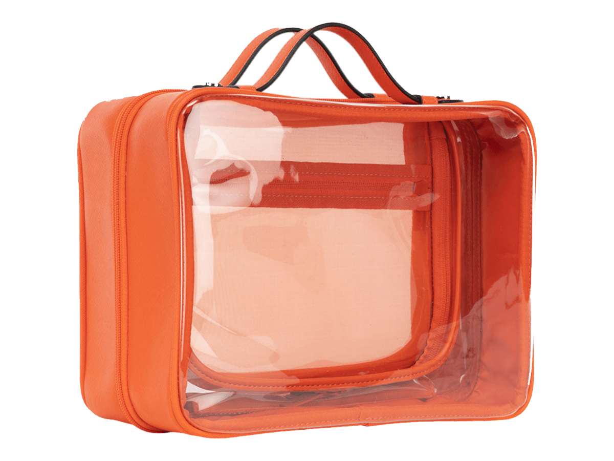 Calpak Large Clear Cosmetics Case - Cosmetic Bags - SwagWear