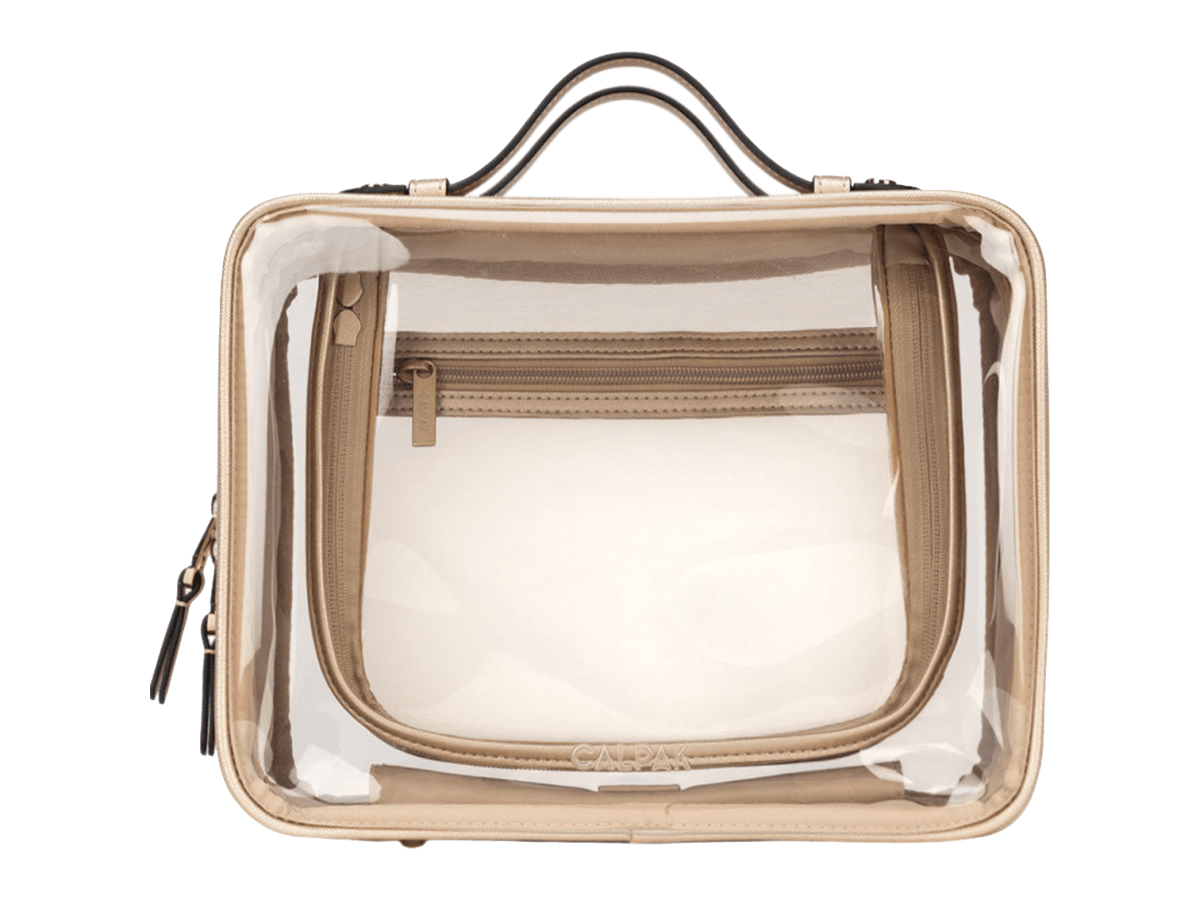 Calpak Large Clear Cosmetics Case - Cosmetic Bags - SwagWear