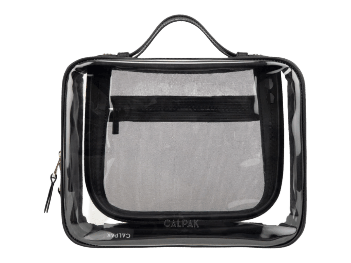Calpak Large Clear Cosmetics Case - Cosmetic Bags - SwagWear