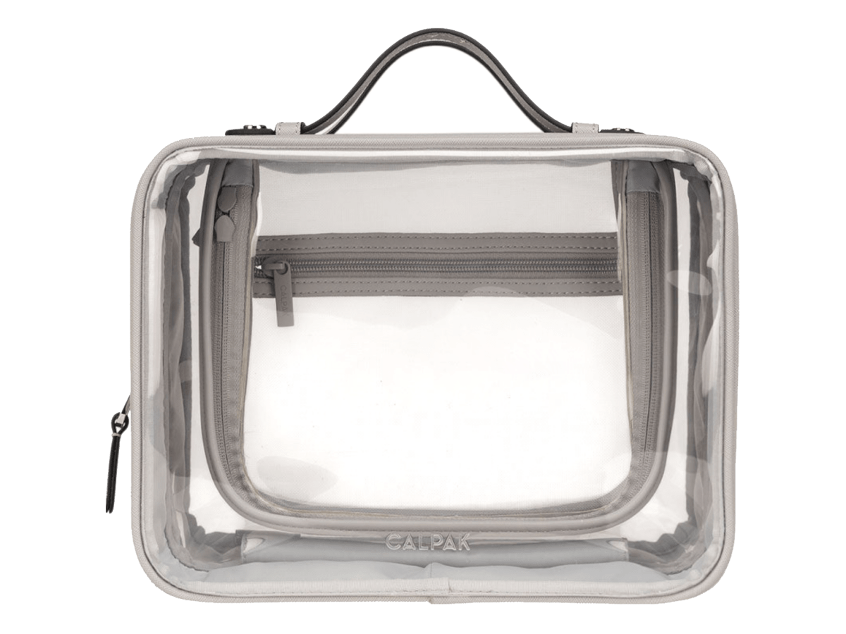 Calpak Large Clear Cosmetics Case - Cosmetic Bags - SwagWear