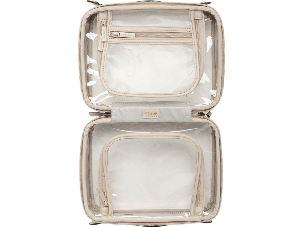 Calpak Medium Clear Cosmetics Case - Cosmetic Bags - SwagWear