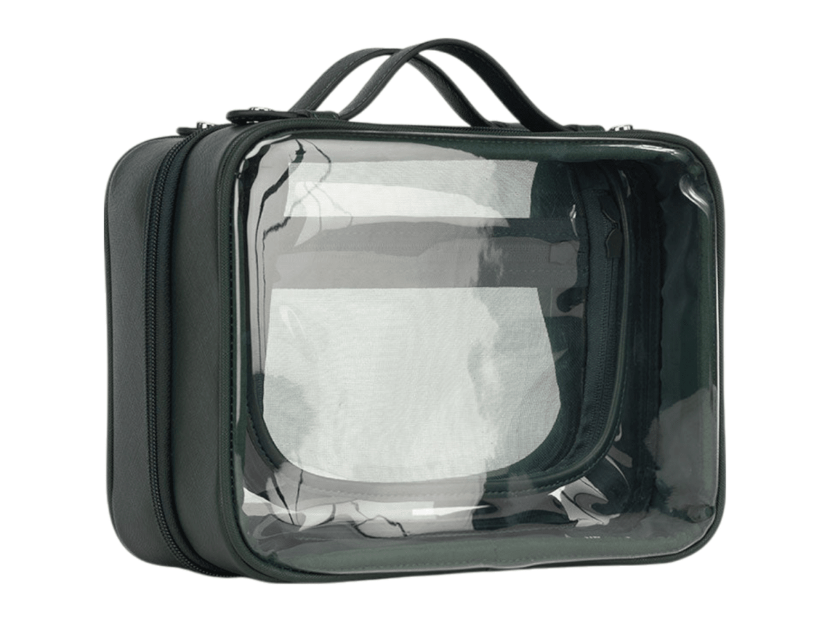 Calpak Medium Clear Cosmetics Case - Cosmetic Bags - SwagWear