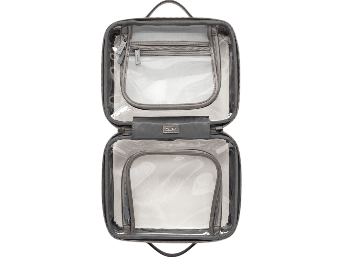 Calpak Medium Clear Cosmetics Case - Cosmetic Bags - SwagWear