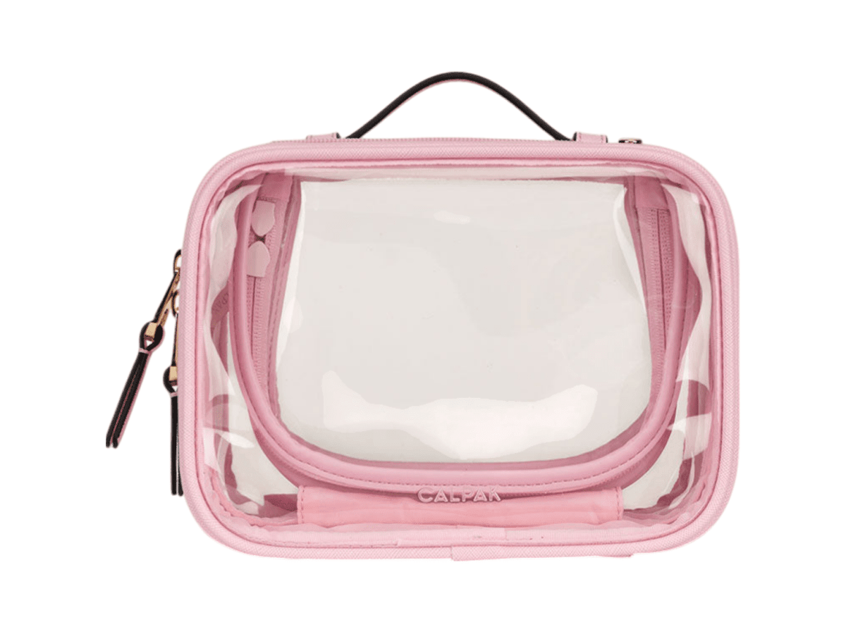 Calpak Small Clear Cosmetics Case - Cosmetic Bags - SwagWear