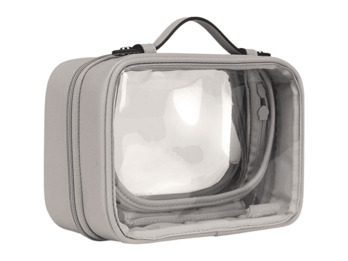 Calpak Small Clear Cosmetics Case - Cosmetic Bags - SwagWear