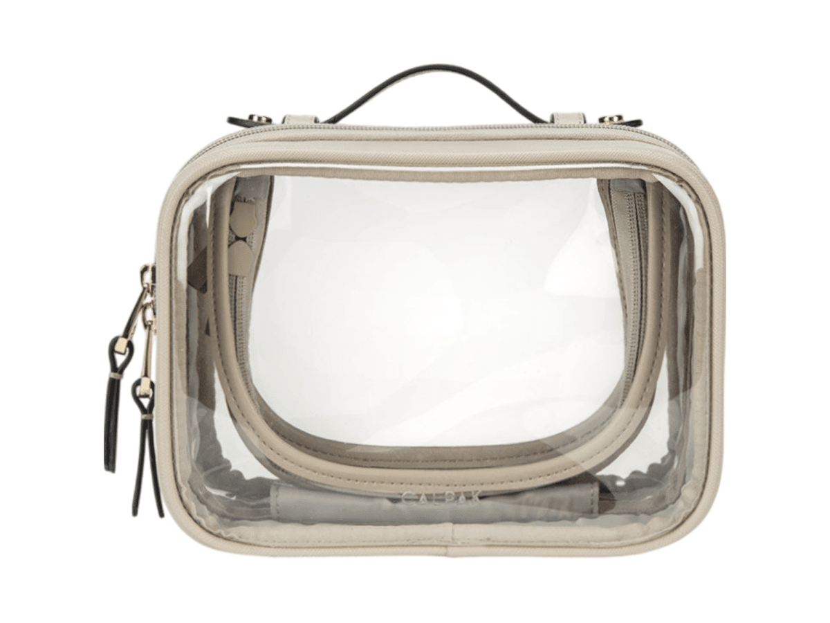 Calpak Small Clear Cosmetics Case - Cosmetic Bags - SwagWear