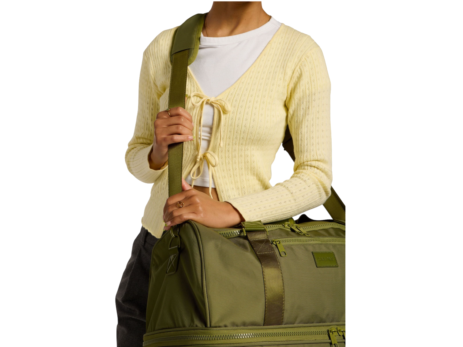 Calpak Stevyn Duffel Bag with Shoe Compartment - Duffel Bags