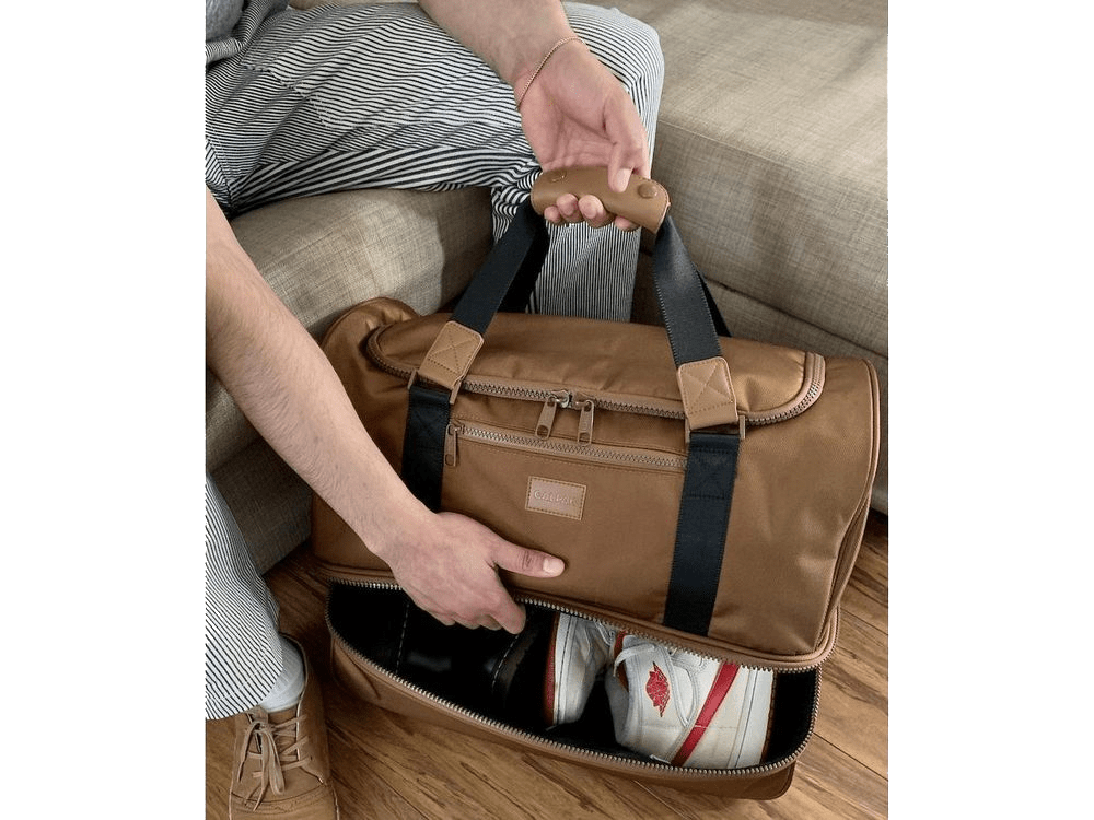 Calpak Stevyn Duffel Bag with Shoe Compartment - Duffel Bags - SwagWear