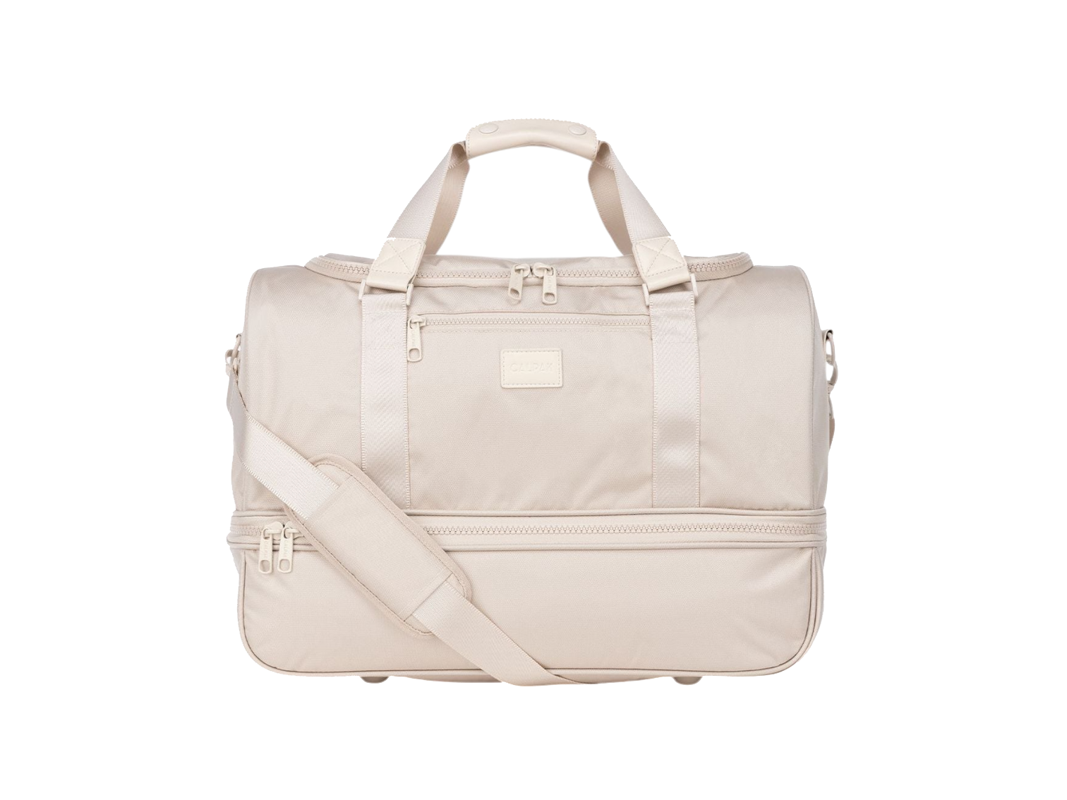Calpak Stevyn Duffel Bag with Shoe Compartment - Pink Sand - Duffel Bags