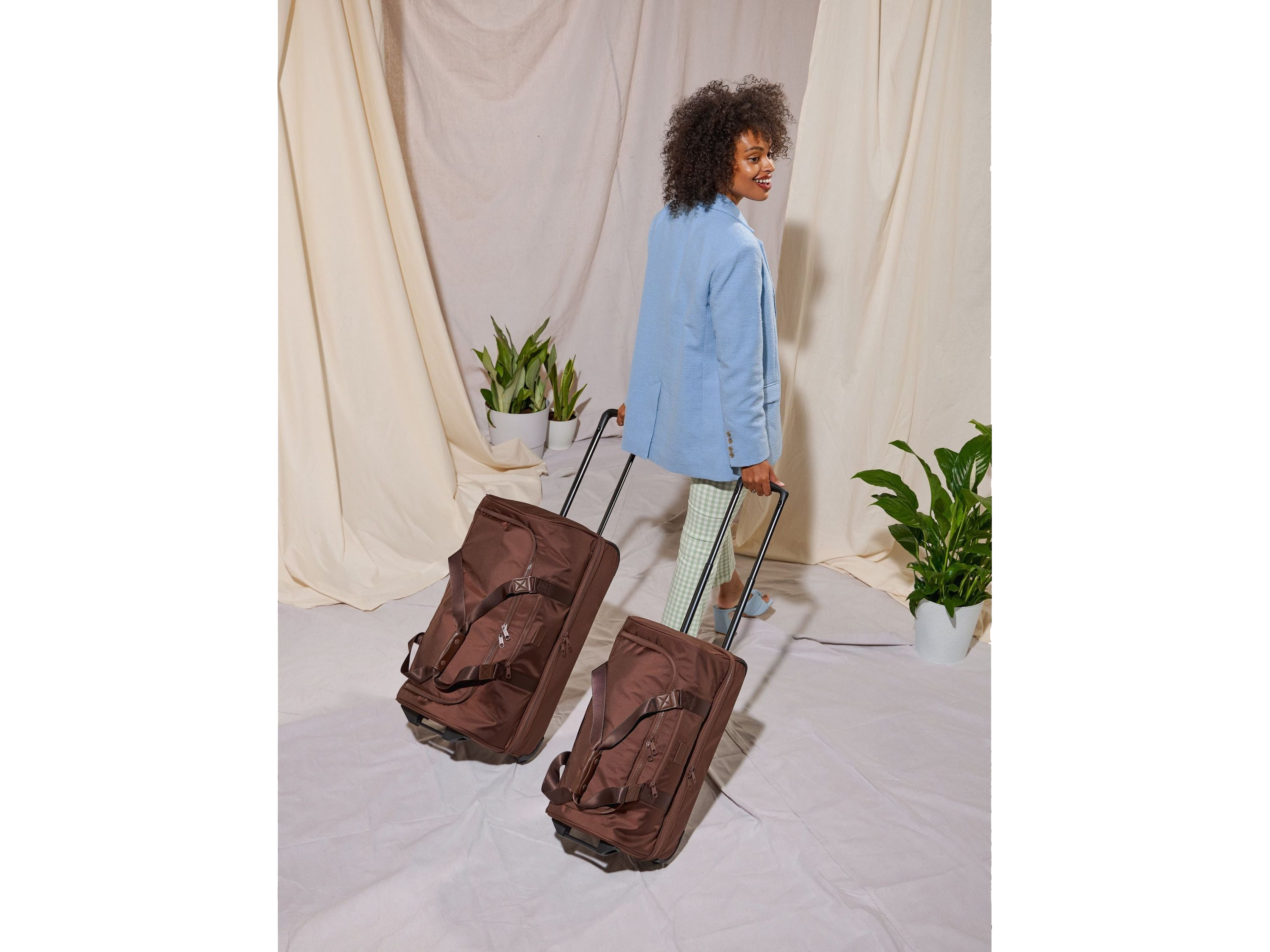Calpak Stevyn Rolling Duffel - Rolling Duffel Bags