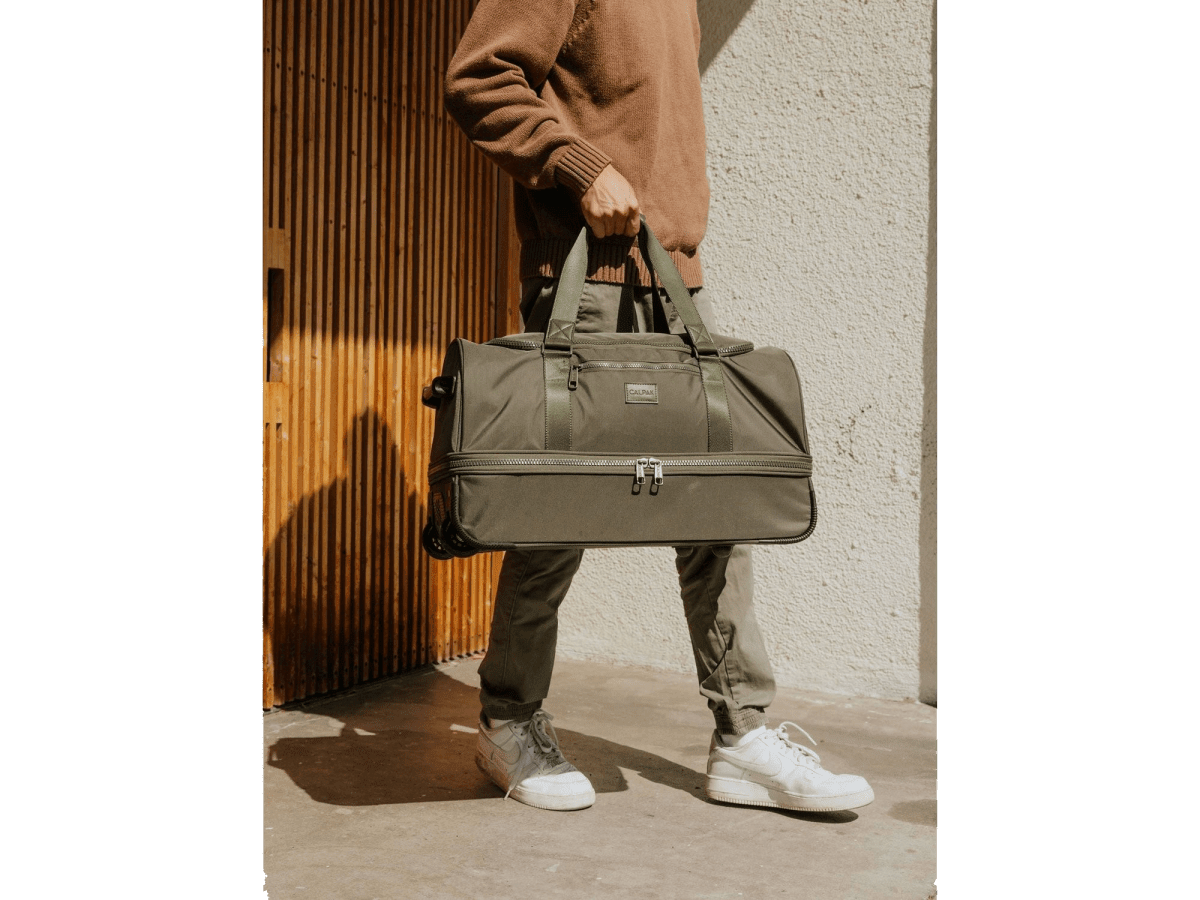 Calpak Stevyn Rolling Duffel - Rolling Duffel Bags - SwagWear