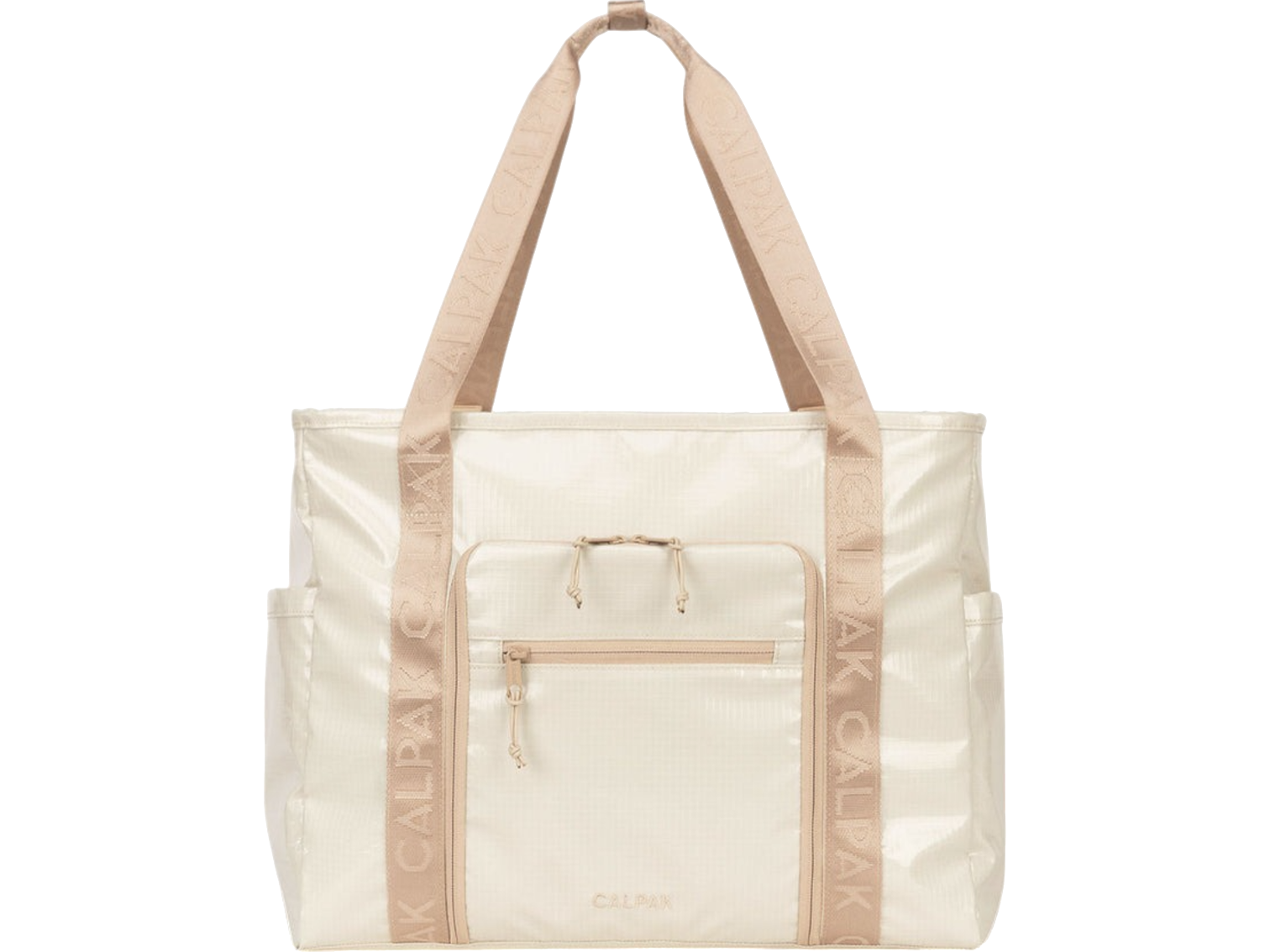 Calpak Terra 35L Water Resistant Zippered Tote Bag in Blossom - White Sand - Tote Bags