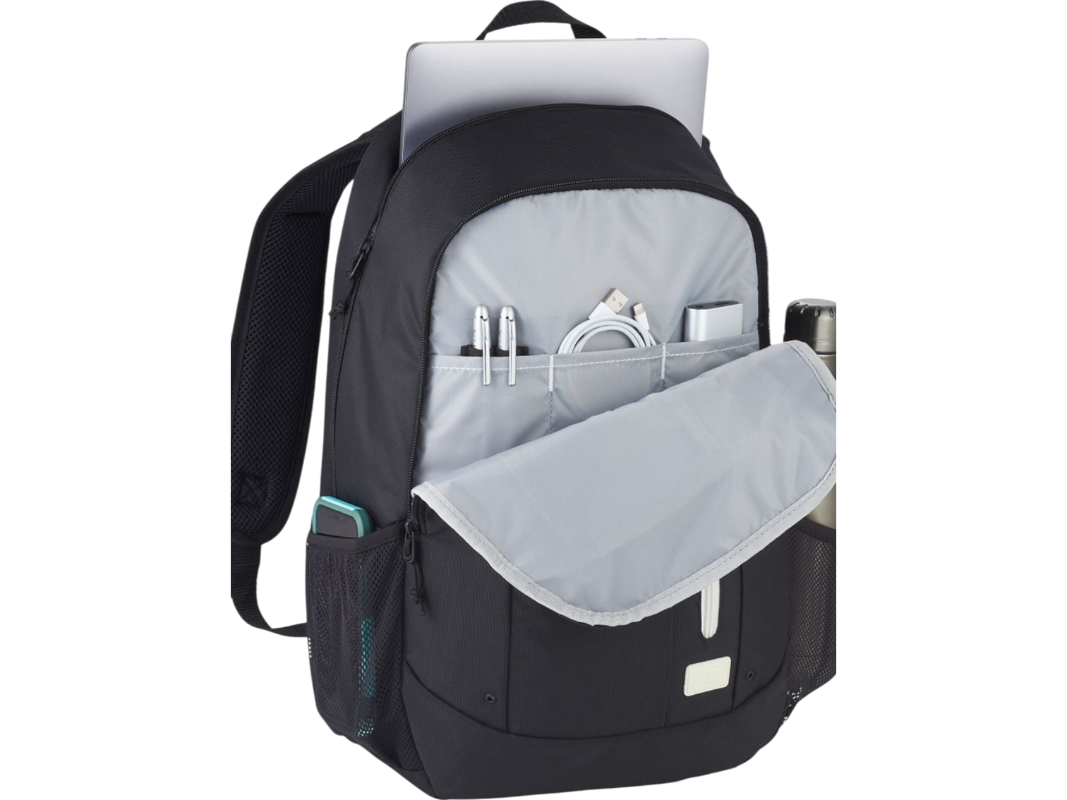Case Logic Jaunt Recycled 16’’ Computer Backpack - Black - Laptop Backpacks