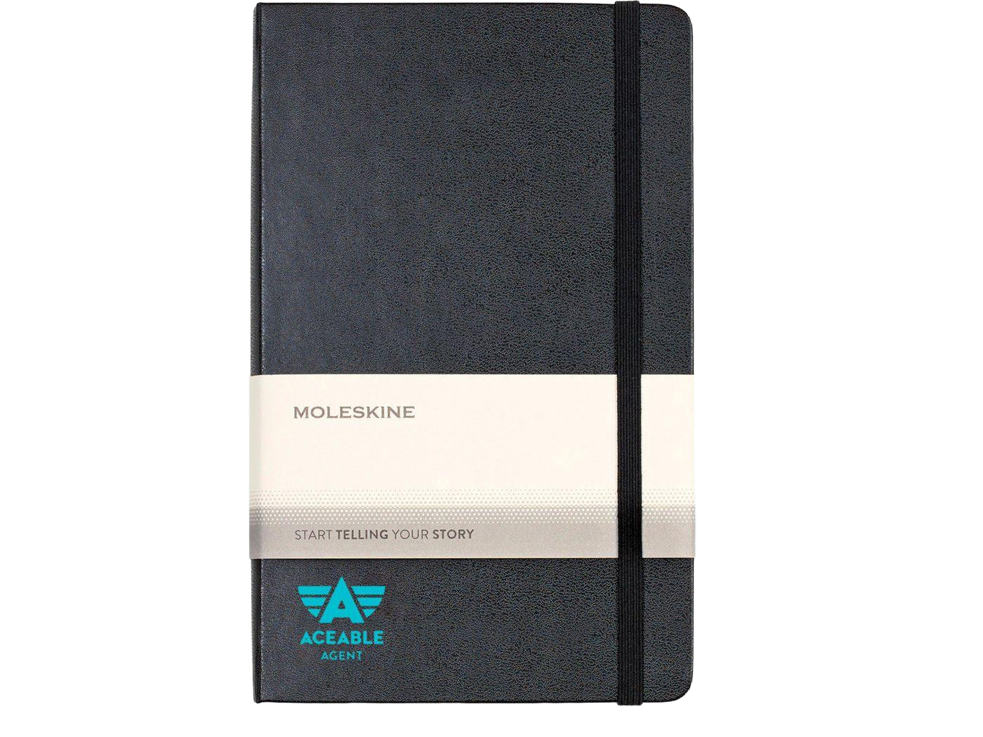 Moleskine® Hard Cover Ruled Large Expanded Notebook