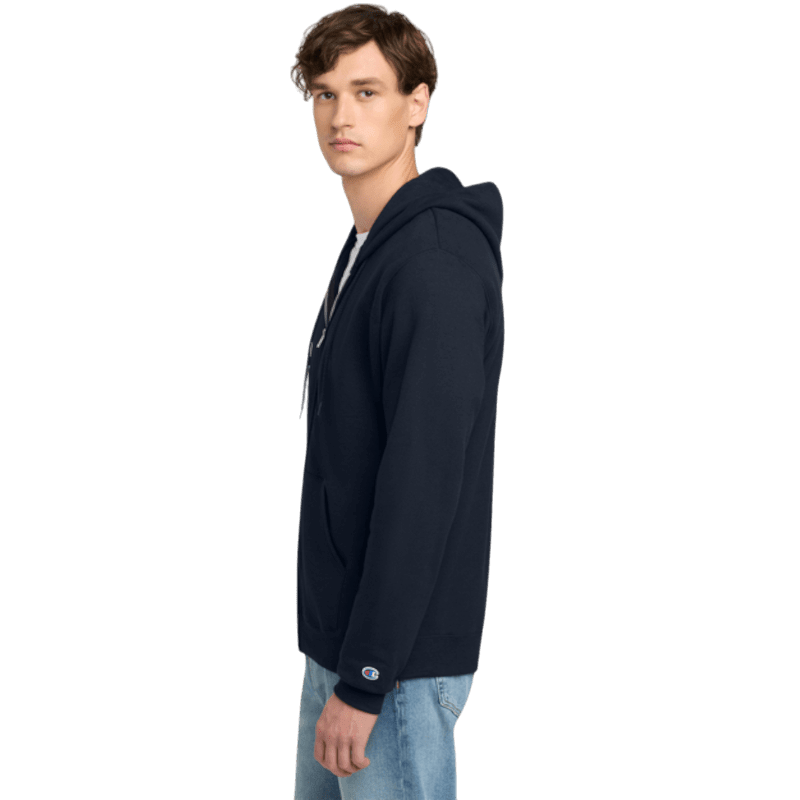 Champion® Powerblend® Full-Zip Hoodie - Full-Zip Hoodies - SwagWear
