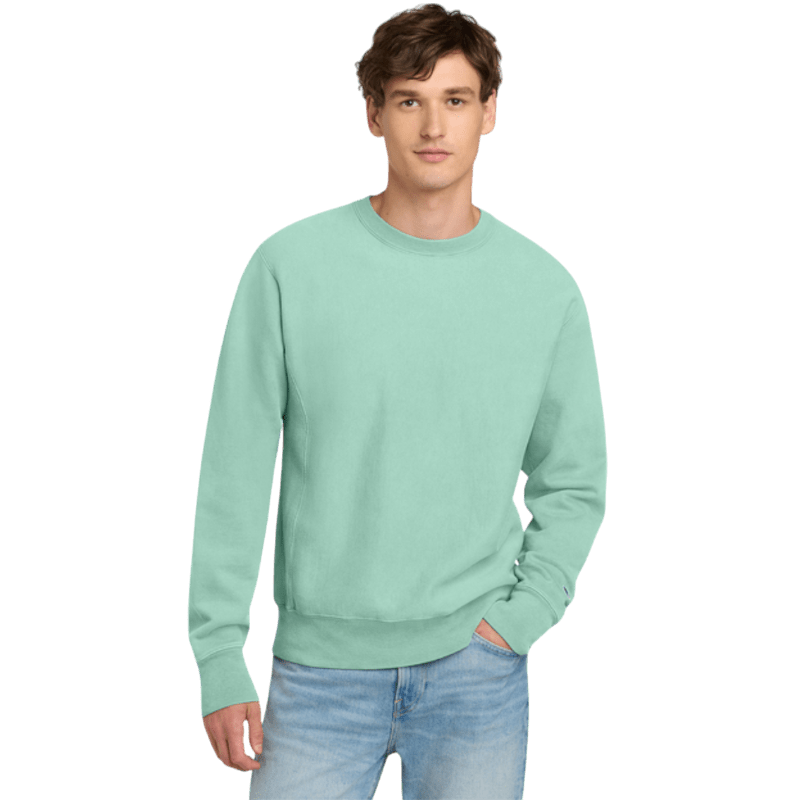 Champion ® Reverse Weave ® Garment - Dyed Crewneck Sweatshirt - Sweatshirts - SwagWear