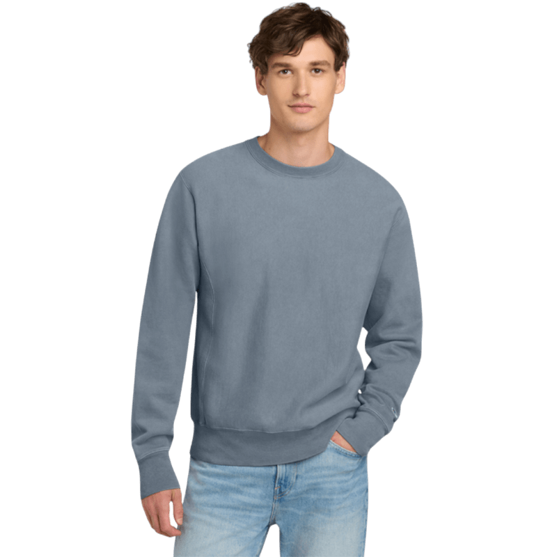 Champion ® Reverse Weave ® Garment - Dyed Crewneck Sweatshirt - Sweatshirts - SwagWear