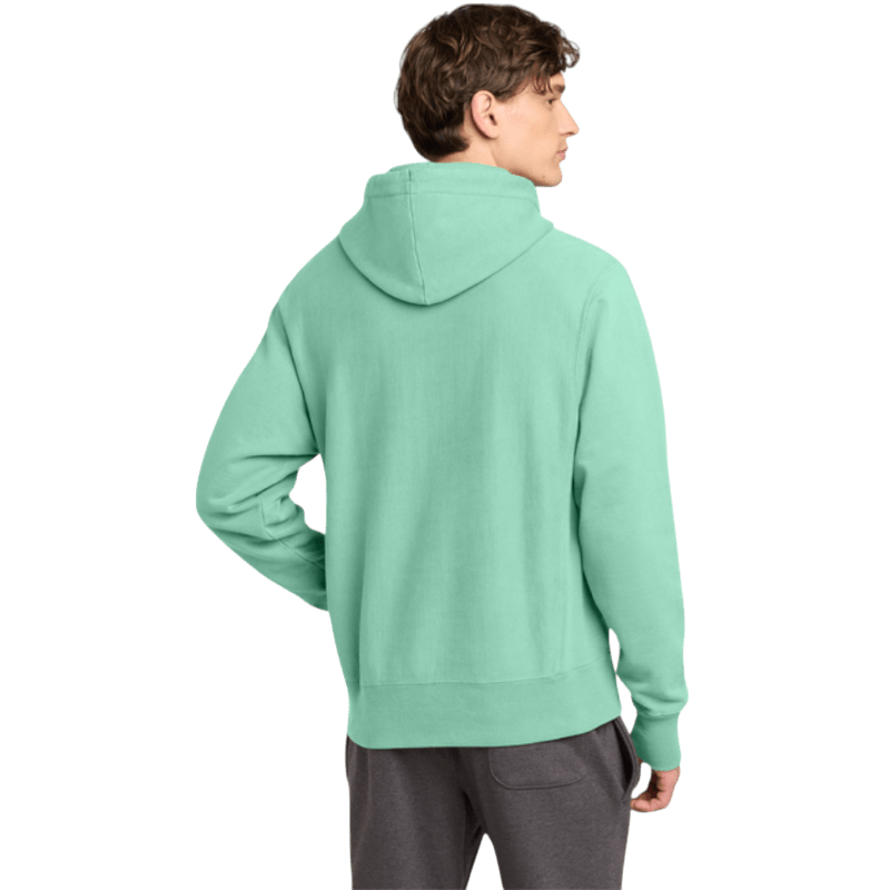Champion ® Reverse Weave ® Garment - Dyed Hooded Sweatshirt - Hoodies - SwagWear
