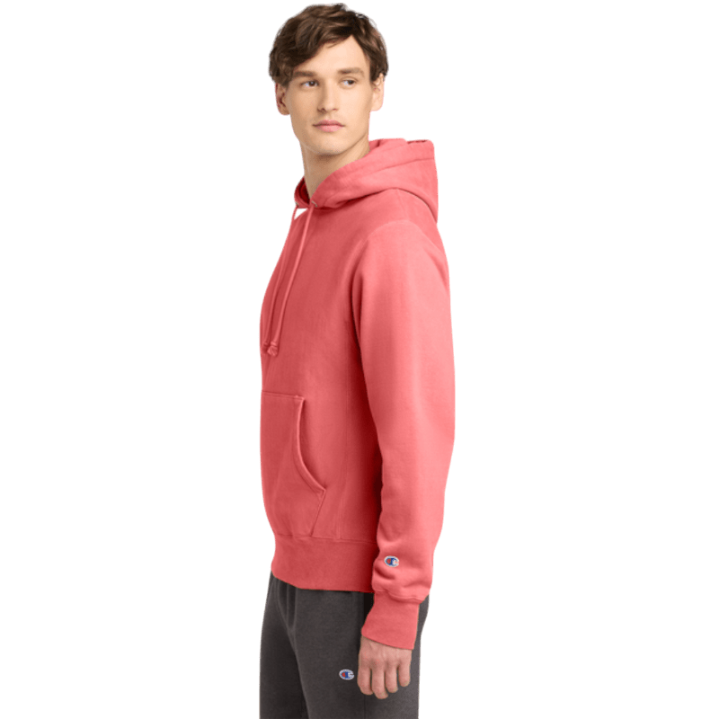 Champion ® Reverse Weave ® Garment - Dyed Hooded Sweatshirt - Hoodies - SwagWear