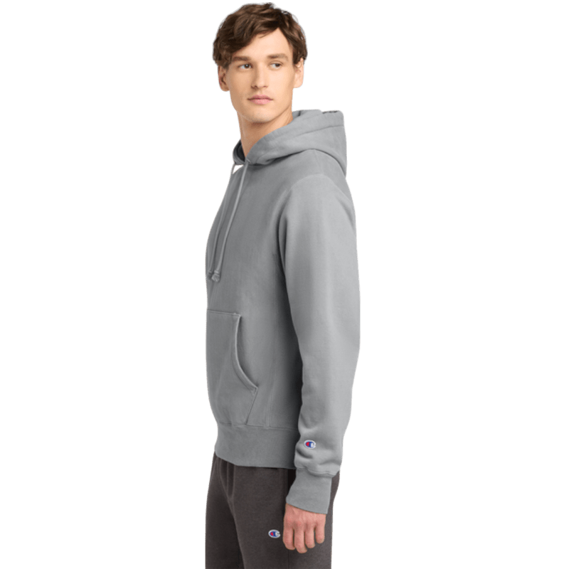 Champion ® Reverse Weave ® Garment - Dyed Hooded Sweatshirt - Hoodies - SwagWear