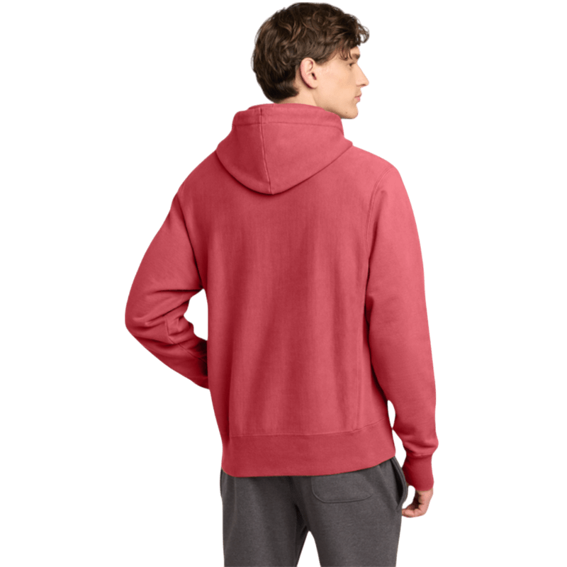 Champion ® Reverse Weave ® Garment - Dyed Hooded Sweatshirt - Hoodies - SwagWear