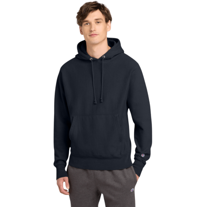 Champion ® Reverse Weave ® Garment - Dyed Hooded Sweatshirt - Hoodies - SwagWear