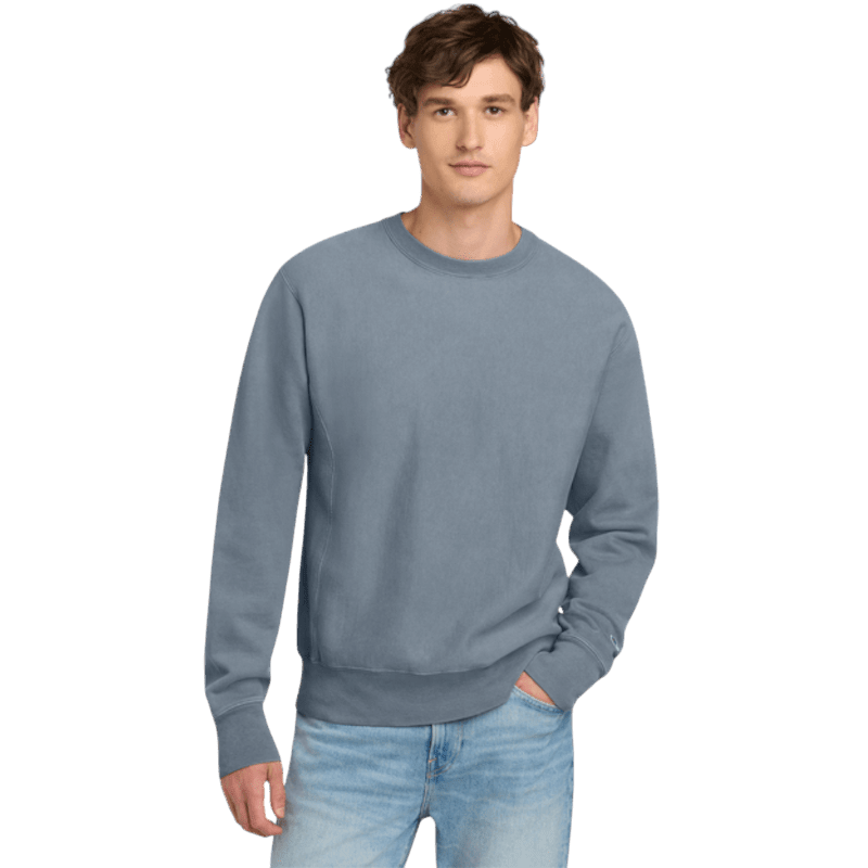 Champion ® Reverse Weave ® Garment-Dyed Crewneck Sweatshirt - Sweatshirts - SwagWear