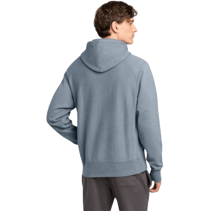 Champion ® Reverse Weave ® Garment-Dyed Hooded Sweatshirt - Hoodies - SwagWear