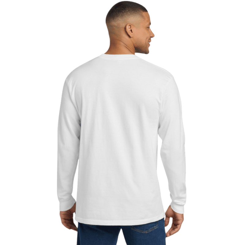 Comfort Colors ® Heavyweight Ring Spun Long Sleeve Pocket Tee - Long-Sleeved T-Shirts - SwagWear