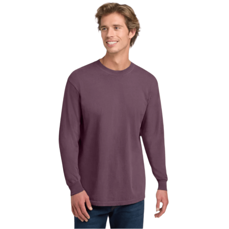Comfort Colors ® Heavyweight Ring Spun Long Sleeve Tee - Long - Sleeved T-Shirts - SwagWear