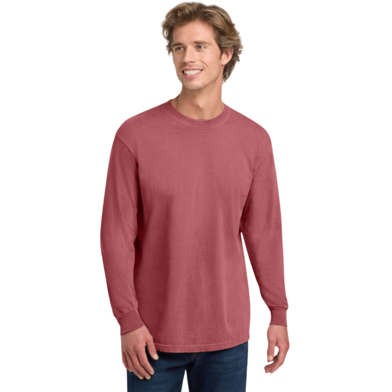 Comfort Colors ® Heavyweight Ring Spun Long Sleeve Tee - Long - Sleeved T-Shirts - SwagWear