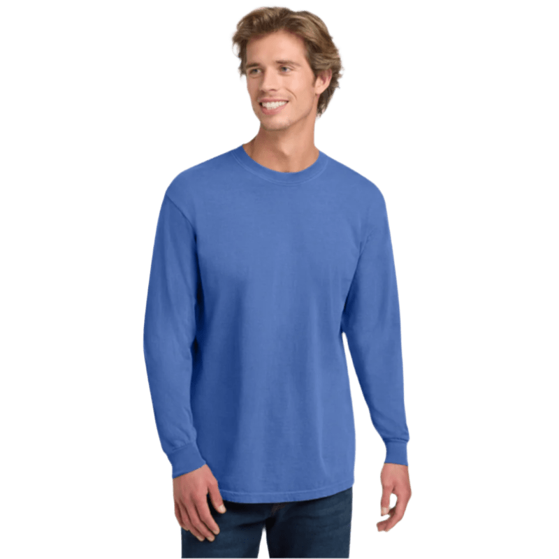 Comfort Colors ® Heavyweight Ring Spun Long Sleeve Tee - Long - Sleeved T-Shirts - SwagWear