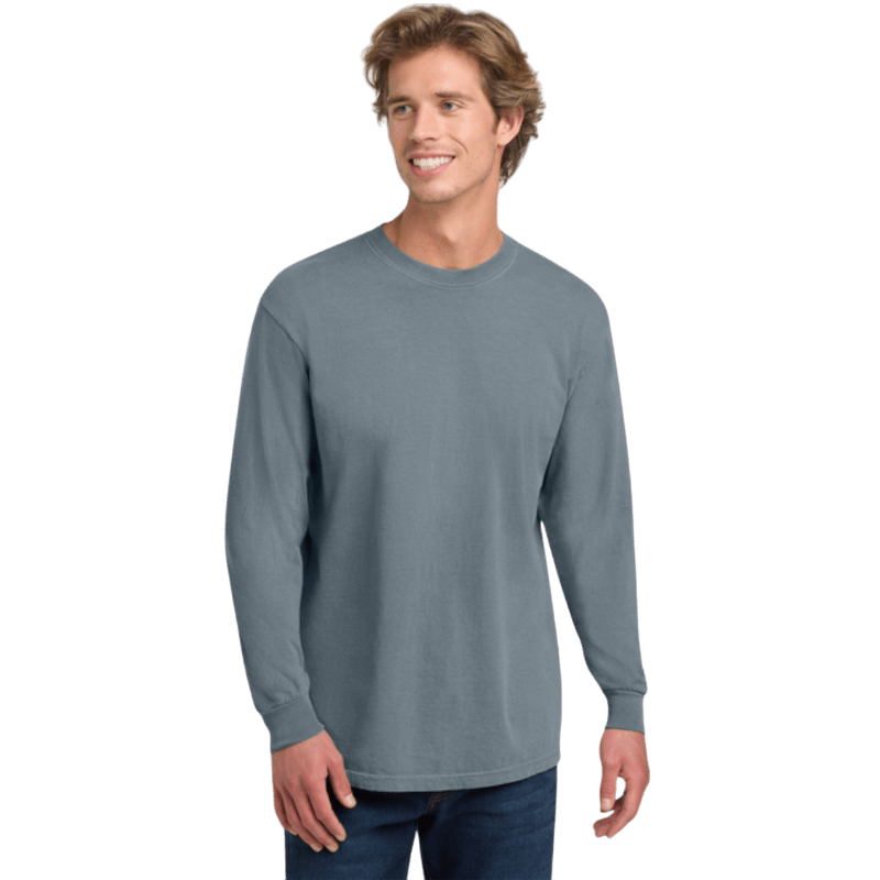 Comfort Colors ® Heavyweight Ring Spun Long Sleeve Tee - Long - Sleeved T-Shirts - SwagWear