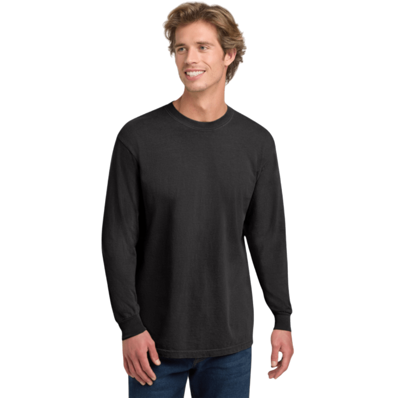 Comfort Colors ® Heavyweight Ring Spun Long Sleeve Tee - Long - Sleeved T-Shirts - SwagWear
