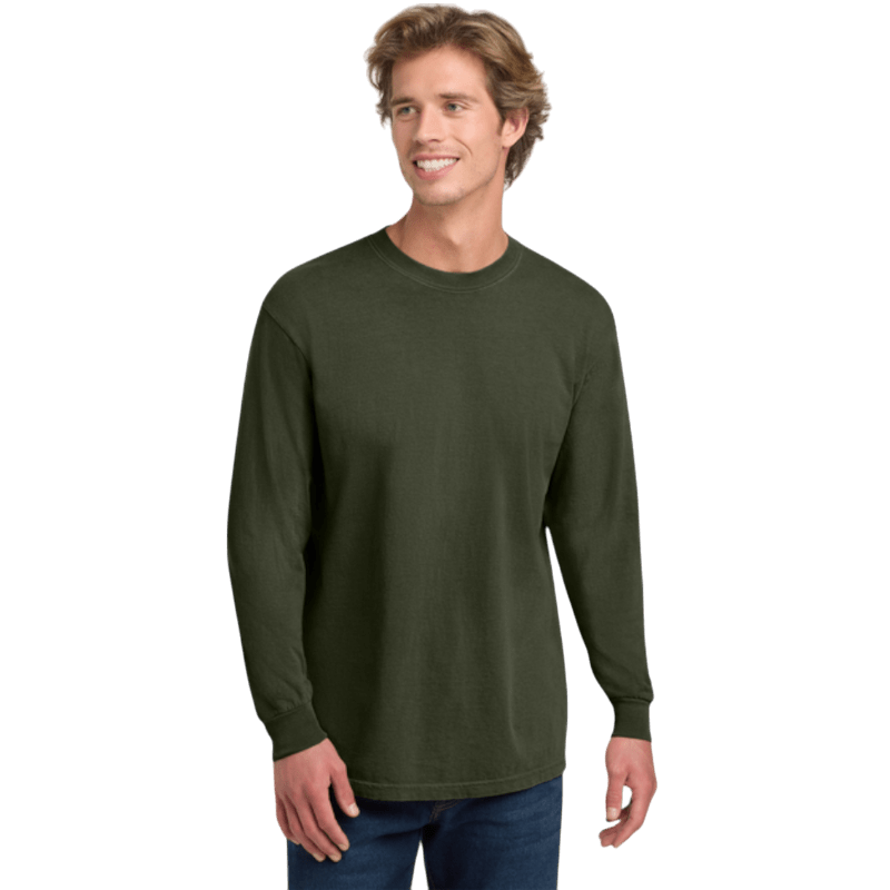 Comfort Colors ® Heavyweight Ring Spun Long Sleeve Tee - Long - Sleeved T-Shirts - SwagWear