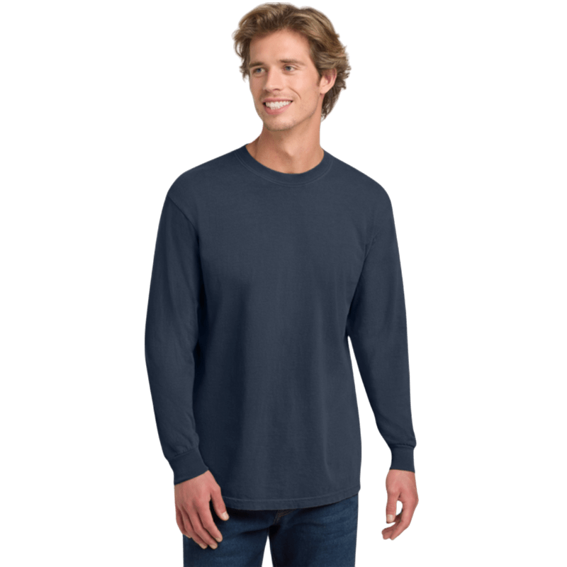 Comfort Colors ® Heavyweight Ring Spun Long Sleeve Tee - Long - Sleeved T-Shirts - SwagWear