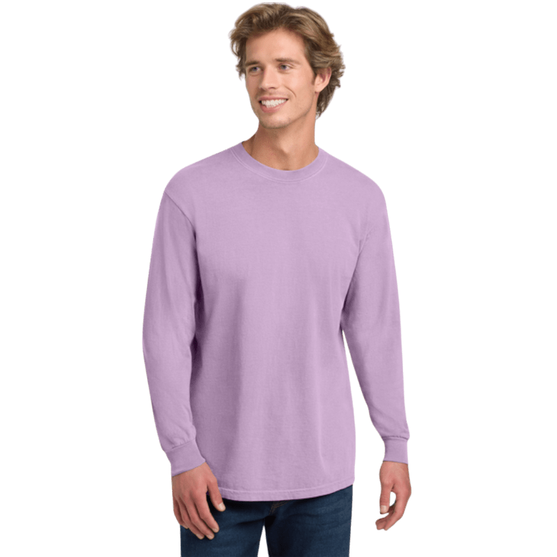 Comfort Colors ® Heavyweight Ring Spun Long Sleeve Tee - Long - Sleeved T-Shirts - SwagWear