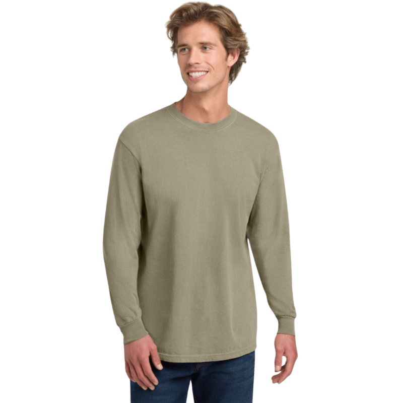 Comfort Colors ® Heavyweight Ring Spun Long Sleeve Tee - Long - Sleeved T-Shirts - SwagWear