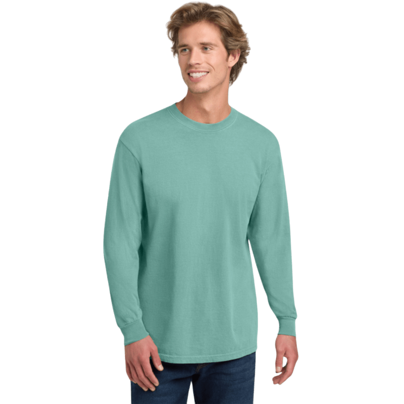 Comfort Colors ® Heavyweight Ring Spun Long Sleeve Tee - Long - Sleeved T-Shirts - SwagWear