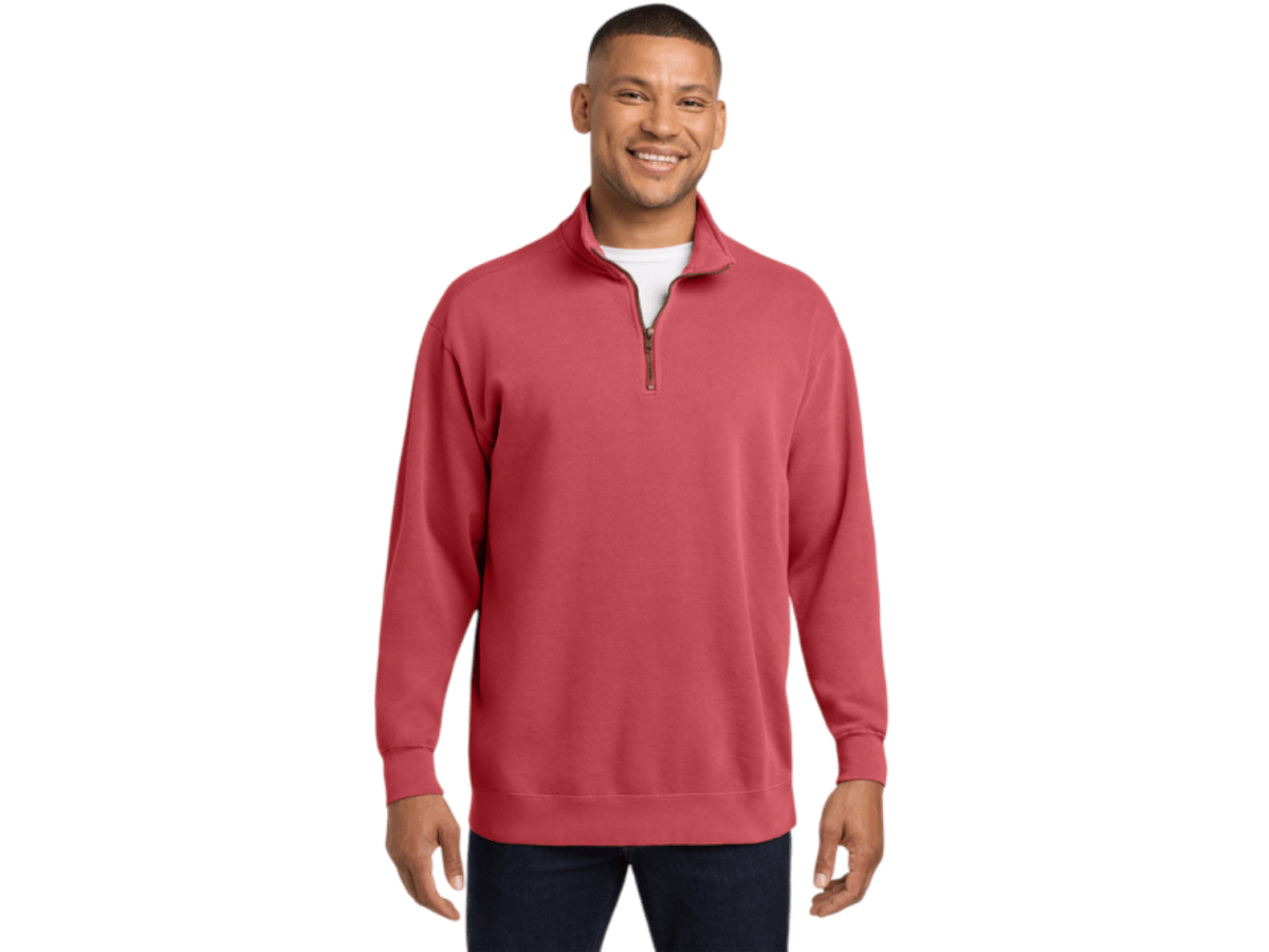 Comfort Colors ® Ring Spun 1/4 - Zip Sweatshirt - Pullovers - SwagWear