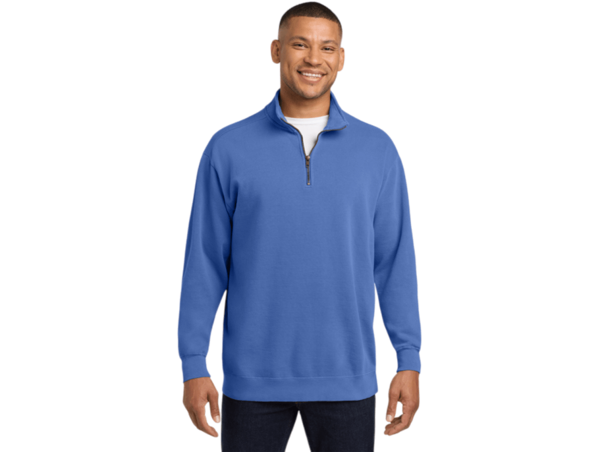 Comfort Colors ® Ring Spun 1/4 - Zip Sweatshirt - Pullovers - SwagWear