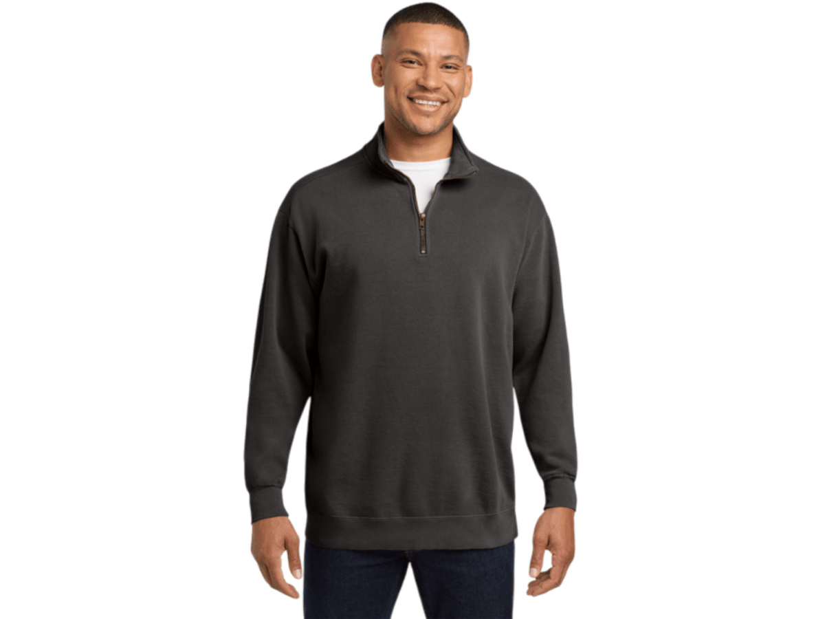 Comfort Colors ® Ring Spun 1/4 - Zip Sweatshirt - Pullovers - SwagWear