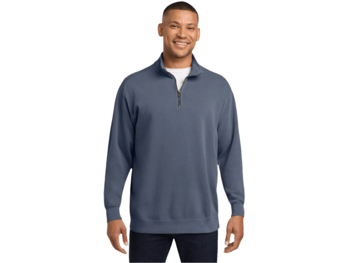 Comfort Colors ® Ring Spun 1/4-Zip Sweatshirt - Pullovers - SwagWear