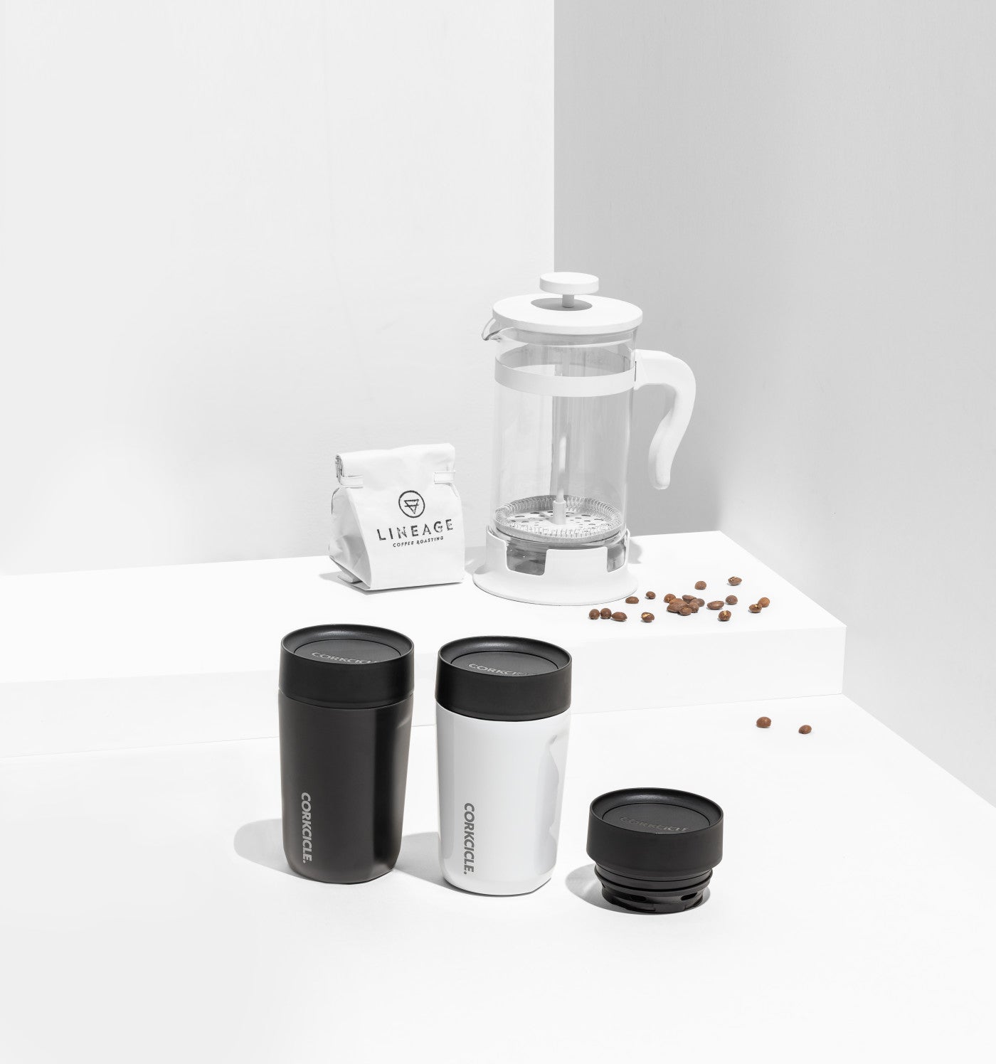 CORKCICLE® Commuter Cup - 9 Oz. - Black Matte / 9oz - Travel Mugs