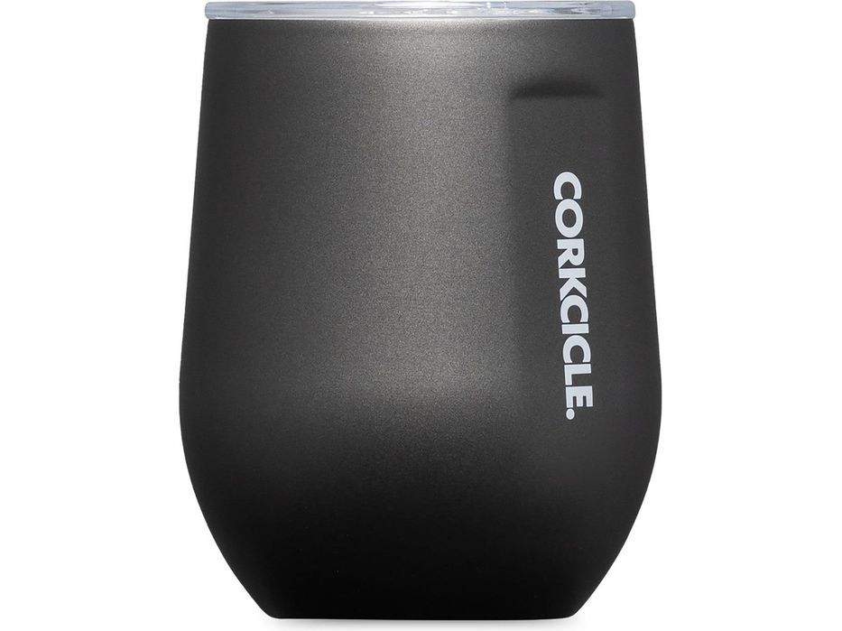 CORKCICLE® Pure Taste Stemless Wine Cup - 12 Oz. - Slate / 12oz - Wine Tumblers