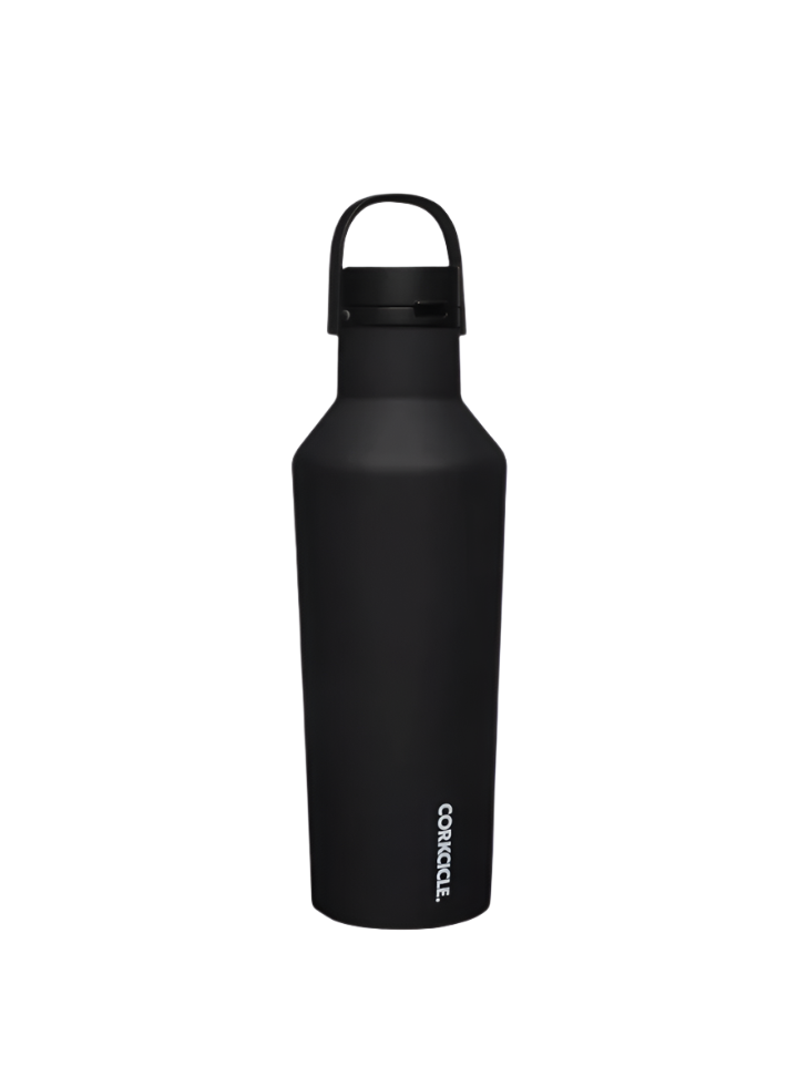 CORKCICLE® Sport Canteen Soft Touch 32 oz - Black Matte / 32oz - Sport Water Bottles