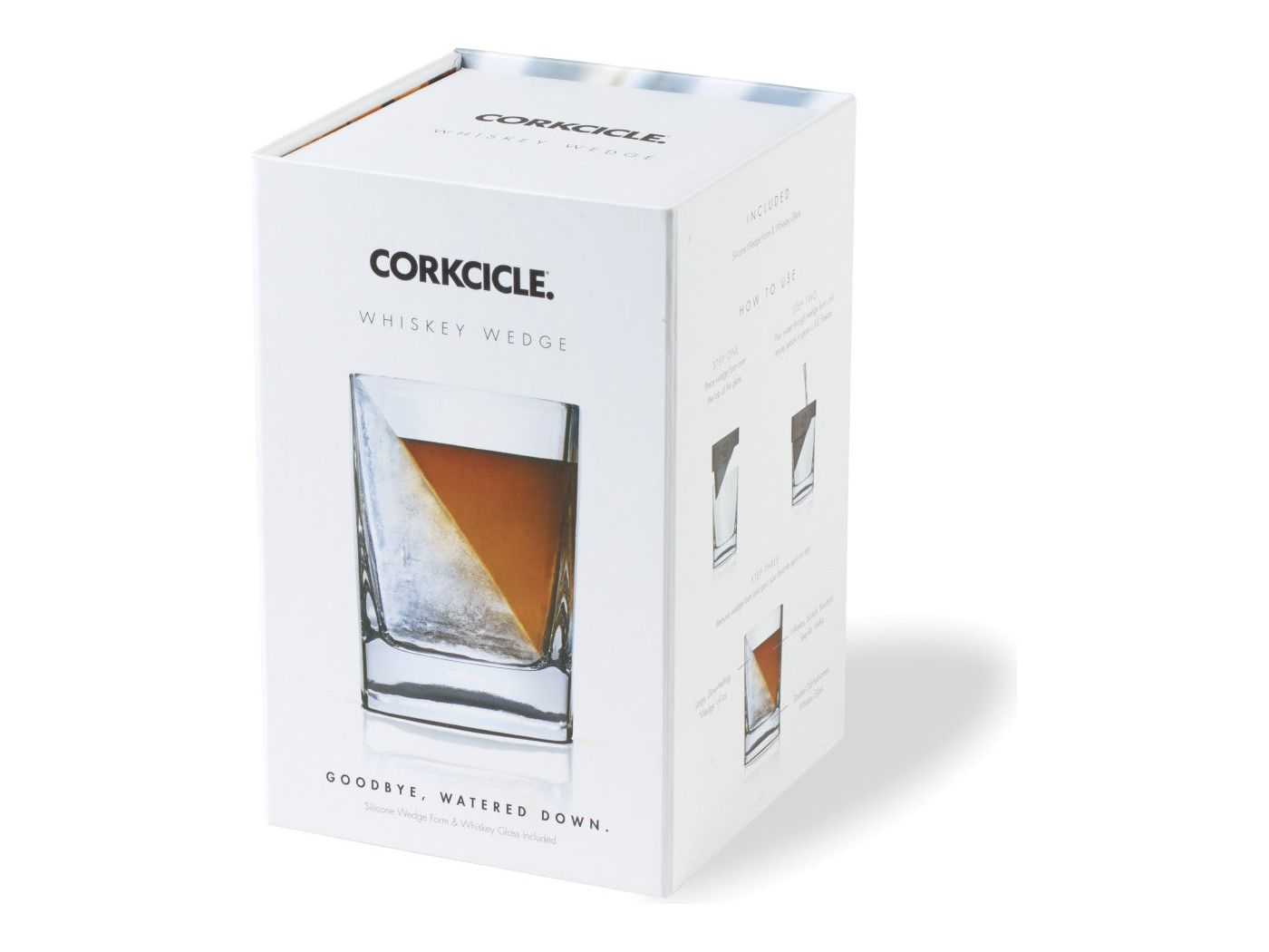 CORKCICLE® Whiskey Wedge - Clear - Barware