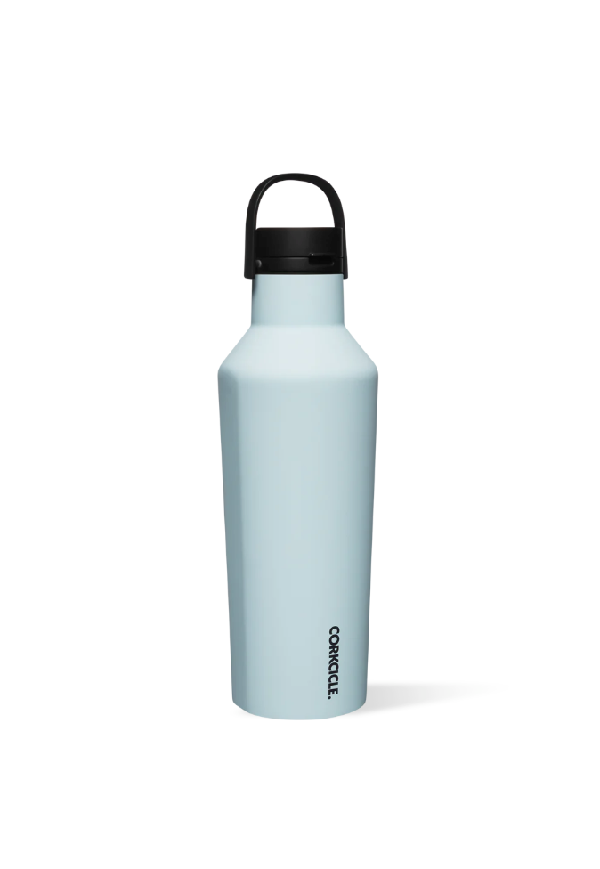 Corkcicle Sport Canteen Soft Touch - Powder Blue / 20oz - Sport Water Bottles
