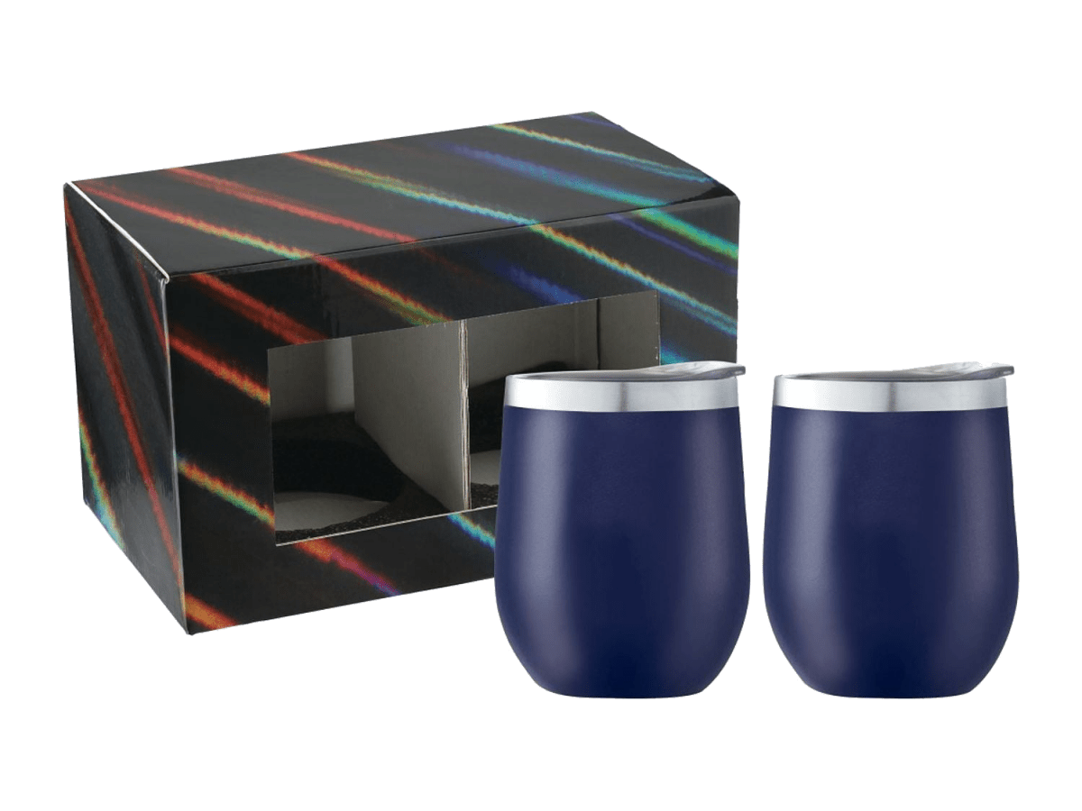 Corzo Cup 12oz 2 in 1 Gift Set - Drinkware Sets - SwagWear